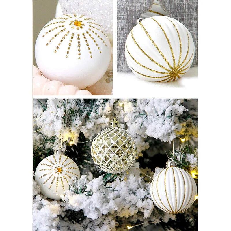 Boules de Noël 30PCS - Décoration Festive