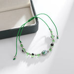 Bracelet catholique Corde Ajustable avec Perles Oeil Porte Chance - Vignette | La Paroissienne