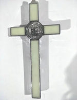 Croix Lumineuse Nocturne - Décoration Murale Religieuse - Vignette | La Paroissienne