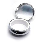 Boîte à bijoux en métal compacte – Rangement portable et élégant - Vignette | La Paroissienne