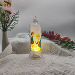 Bougie catholique de prière LED sans flamme – Décoration religieuse avec Jésus ou Vierge Marie - Vignette | La Paroissienne