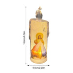 Bougie catholiques électrique LED religieuse sans flamme - Vignette | La Paroissienne