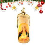 Bougie catholiques électrique LED religieuse sans flamme - Vignette | La Paroissienne