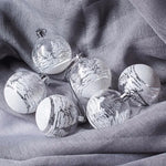 Boules de Noël catholique Transparentes - Set de 6 Pièces - Vignette | La Paroissienne