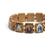 Bracelet Chapelet en Bois - Foi Chrétienne - Vignette | La Paroissienne