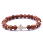 Bracelet Chrétien - Pierres Naturelles - Vignette | La Paroissienne