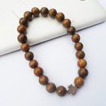 Bracelet Homme en Bois et croix en Alliage - Vignette | La Paroissienne