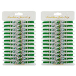 Bracelet chrétien Vert Saint Jude -  Fait Main - Lot de 24 - Vignette | La Paroissienne