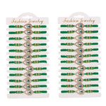 Bracelet chrétien Vert Saint Jude -  Fait Main - Lot de 24 - Vignette | La Paroissienne