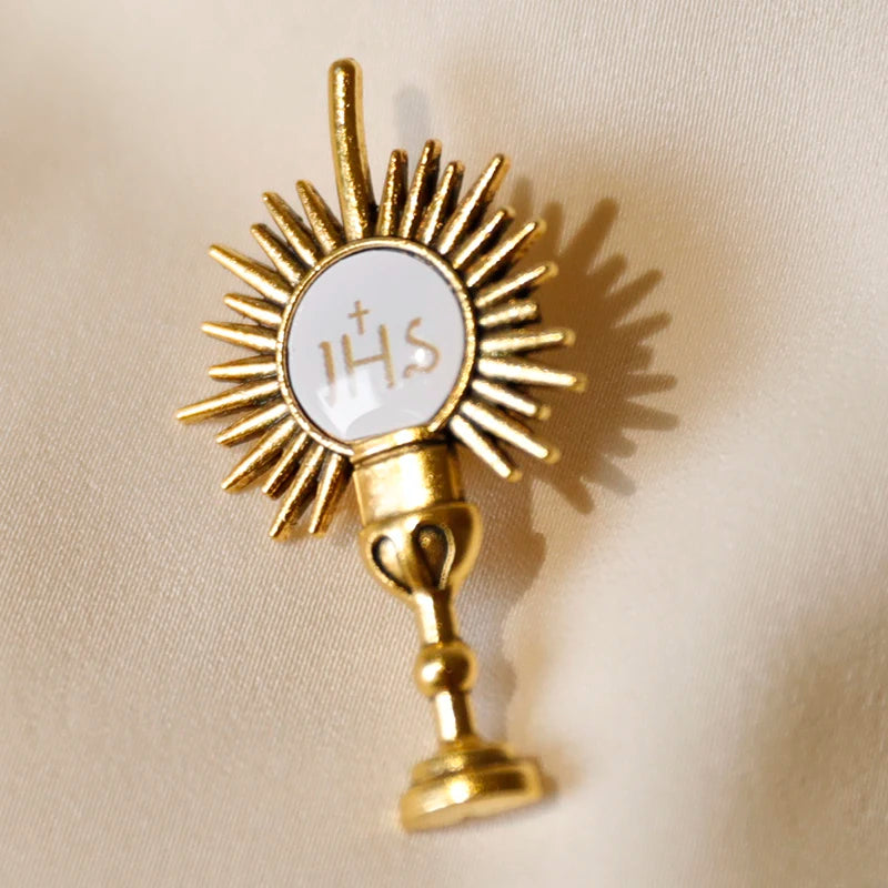 Broche Catholique Croix de Jérusalem