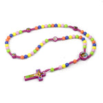 Chapelet en perles colorées pour enfants - Vignette | La Paroissienne