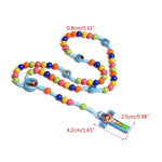 Chapelet en perles colorées pour enfants - Vignette | La Paroissienne