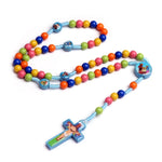 Chapelet en perles colorées pour enfants - Vignette | La Paroissienne