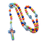 Chapelet en perles colorées pour enfants - Vignette | La Paroissienne