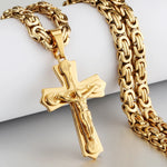 Collier Croix en Acier Inoxydable - Vignette | La Paroissienne