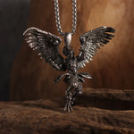 Collier Pendentif Ange Gothique - Bijou Punk et Catholique - Vignette | La Paroissienne