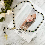 Chapelet Perles vertes - Vignette | La Paroissienne