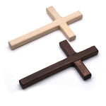 Croix Chrétienne en Bois - Décoration Religieuse - Vignette | La Paroissienne