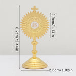 Crucifix en Zinc - Décoration Religieuse - Vignette | La Paroissienne