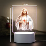 Lampe LED 3D - Décoration catholique - Vignette | La Paroissienne