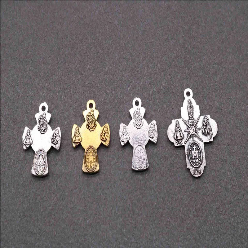 Pendentif Croix en Breloque - Lot de 100