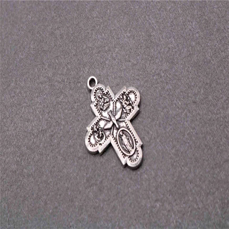 Pendentif Croix en Breloque - Lot de 100