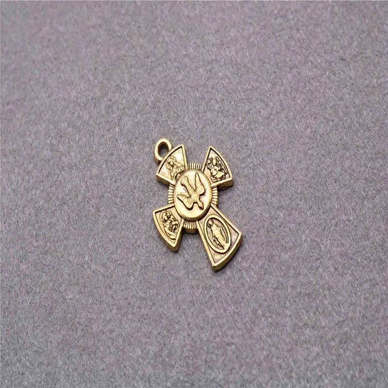 Pendentif Croix en Breloque - Lot de 100