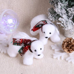 Pendentif Ours de Noël - Décoration Festive en Mousse (5 modèles) - Vignette | La Paroissienne