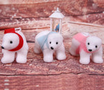 Pendentif Ours de Noël - Décoration Festive en Mousse (5 modèles) - Vignette | La Paroissienne