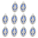 Pendentifs Vierge Marie - Lot de 10 Pièces pour DIY Chapelet - Vignette | La Paroissienne