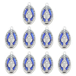 Pendentifs Vierge Marie - Lot de 10 Pièces pour DIY Chapelet - Vignette | La Paroissienne