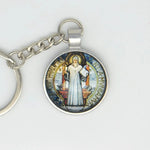 Porte-Clés Médaille Saint Benoît - Bijou Religieux - Vignette | La Paroissienne