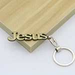 Porte-clés "JESUS" en Métal - 5 Coloris Disponibles - Vignette | La Paroissienne