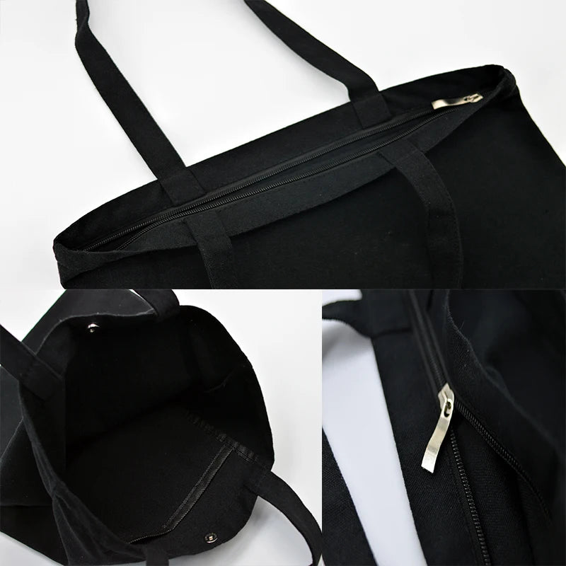 Sac Tote en Toile - "Jesus Is My God" - Sac Éco et Pliable