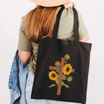 Sac Éco en Toile avec Croix Chrétienne - Vignette | La Paroissienne