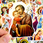 Stickers "Jésus" Chrétiens - Lot de 10 Pièces - Vignette | La Paroissienne