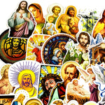 Stickers "Jésus" Chrétiens - Lot de 10 Pièces - Vignette | La Paroissienne