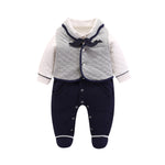 Tenue Baptême Garçon - Onesie Élégant et Confortable - Vignette | La Paroissienne