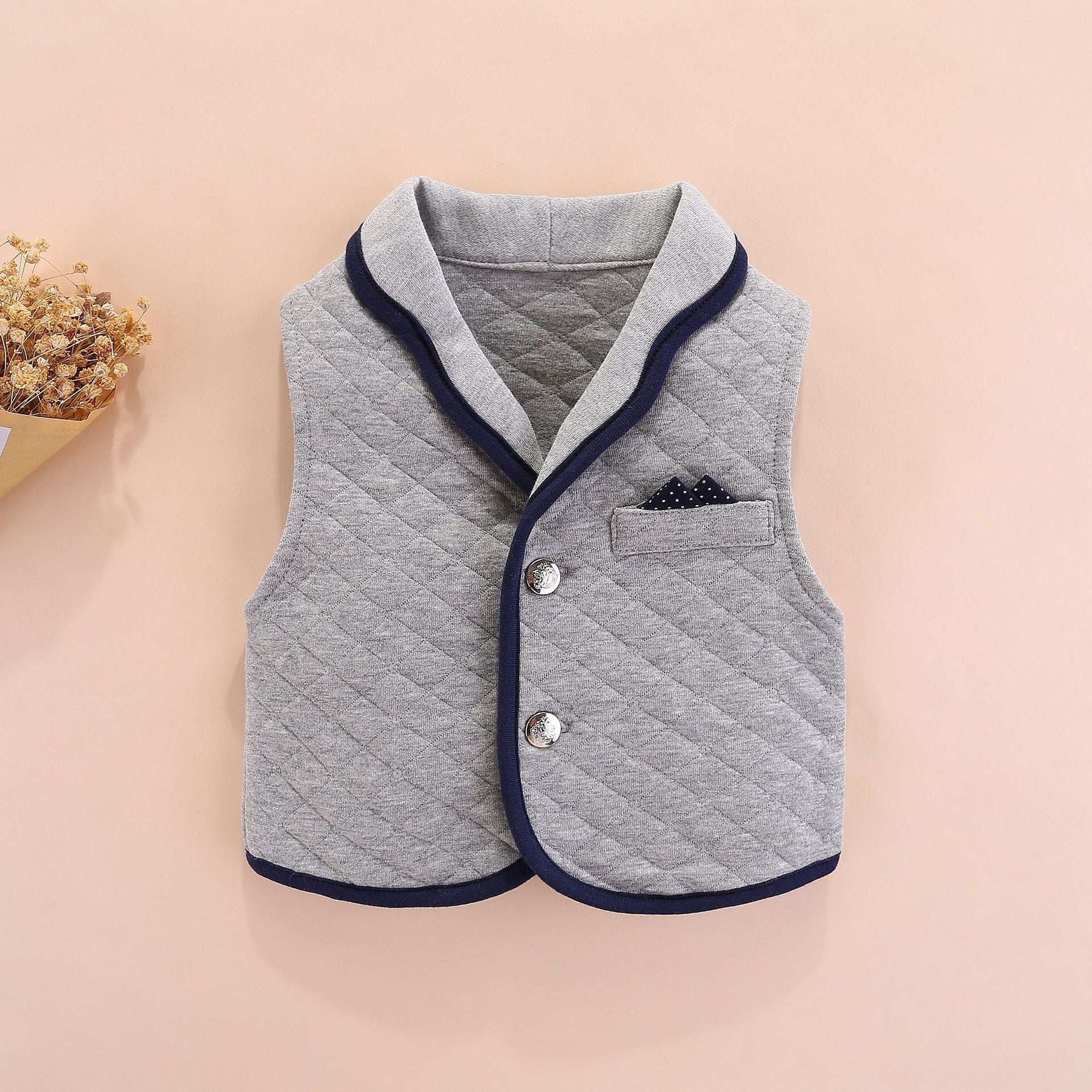 Tenue Baptême Garçon - Onesie Élégant et Confortable