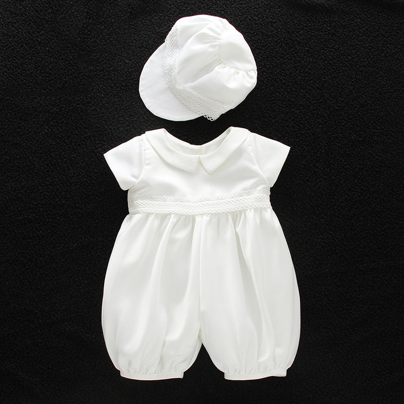 Tenue de Baptême pour Fille - Élégance en Blanc
